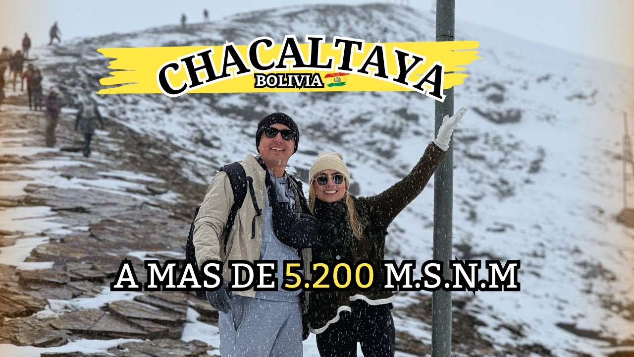 🏔️CHACALTAYA - LA PAZ | BOLIVIA | Un nevado INCREÍBLE😱 Destino que debes conocer.
