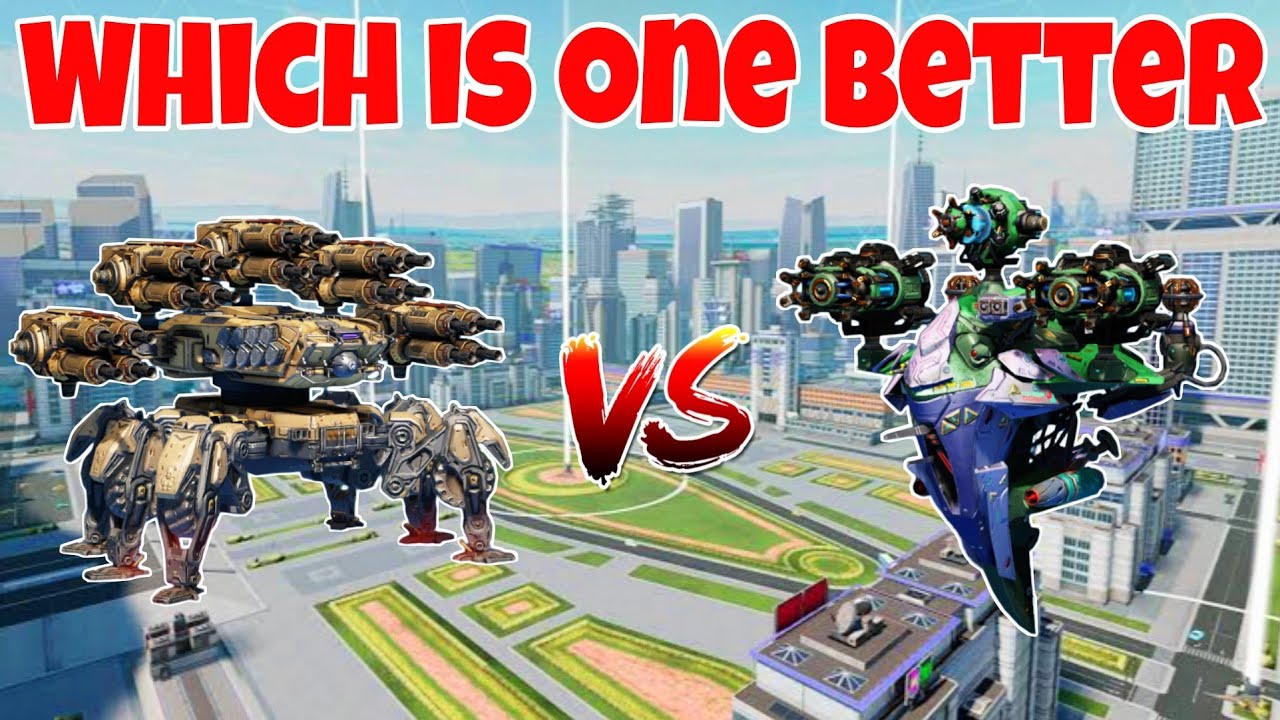 WR🔥 Ravager VS Samjok Robots Comparison |WR TEST||WAR ROBOTS|