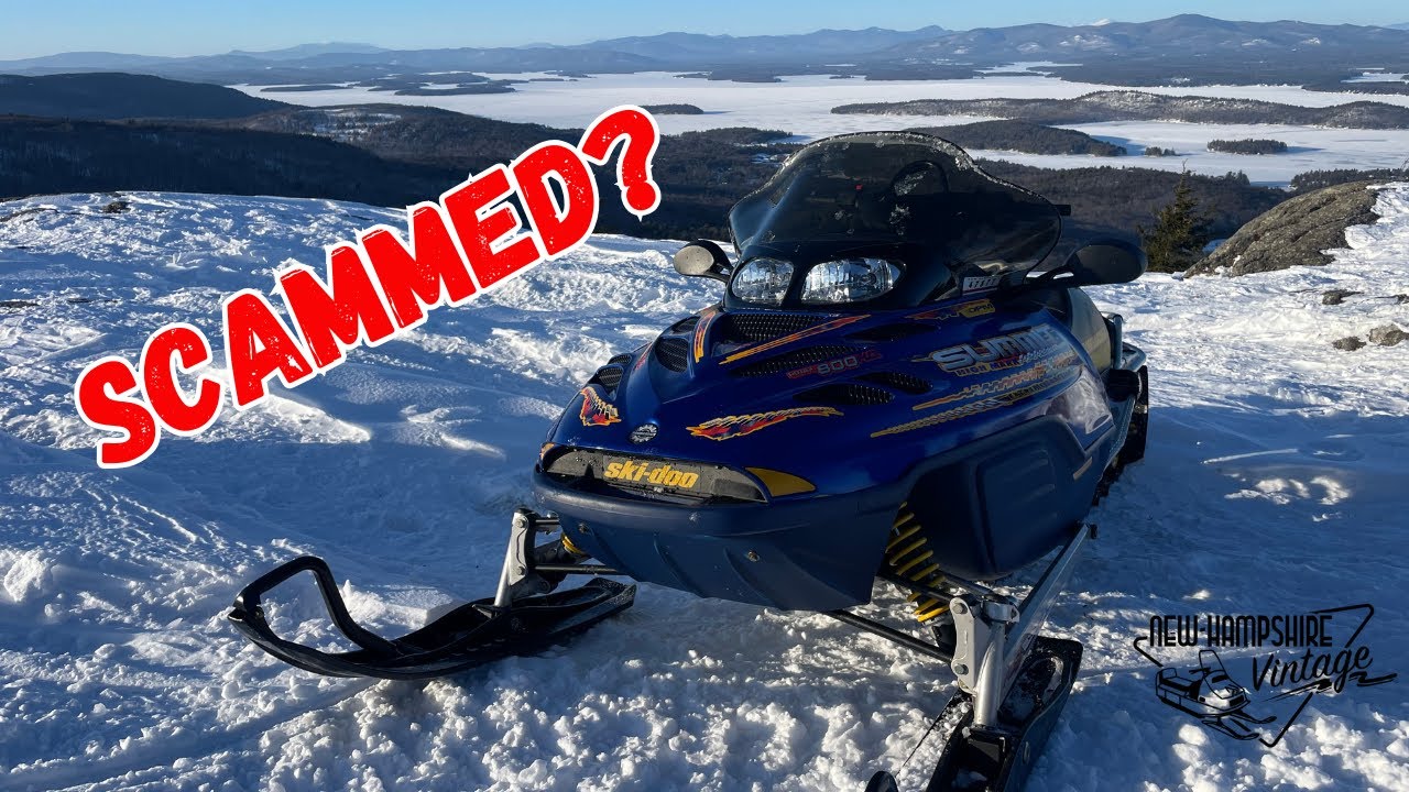 I Bought A Super Clean Skidoo Summit. But I Messed up...