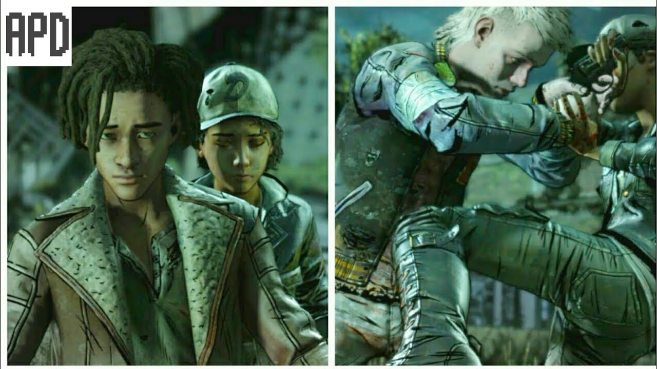 Appeal to Louis💔 + Clementine beat Marlon👊 | The Walking Dead Final Season Eps 1