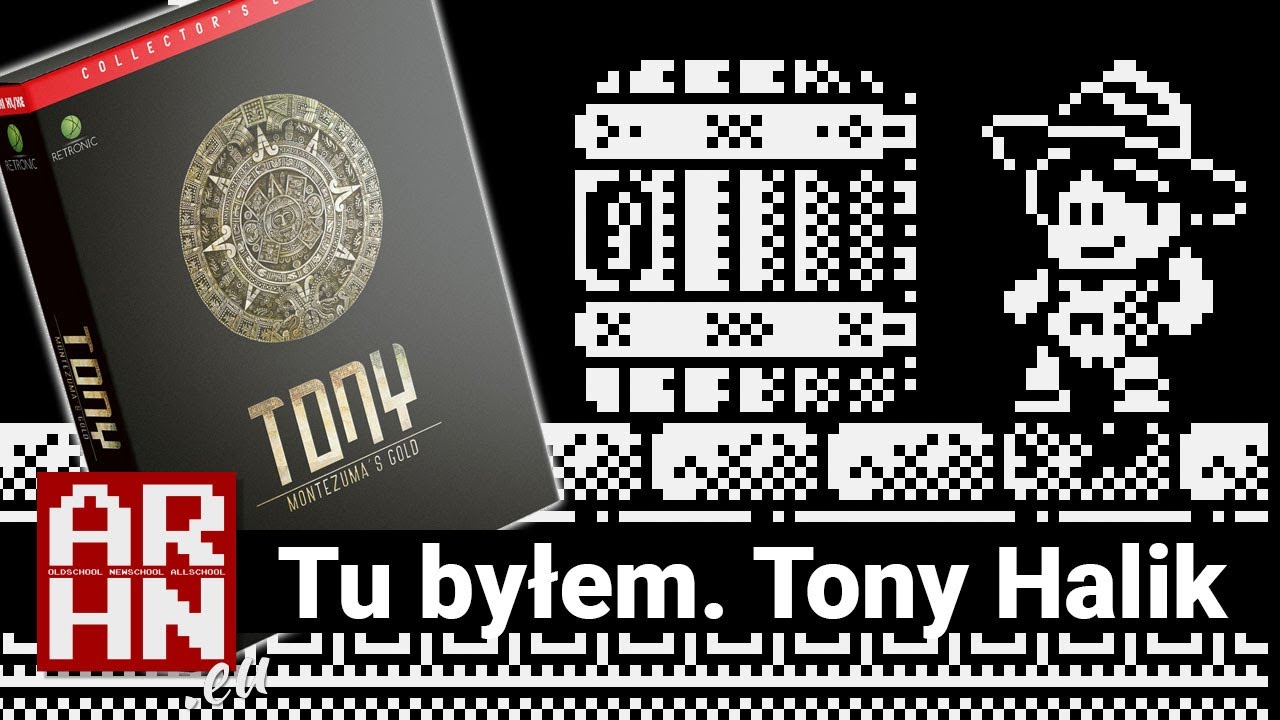 Tony: Montezuma's Gold [Atari/C64/Amiga] -- nowa polska platformówka retro!