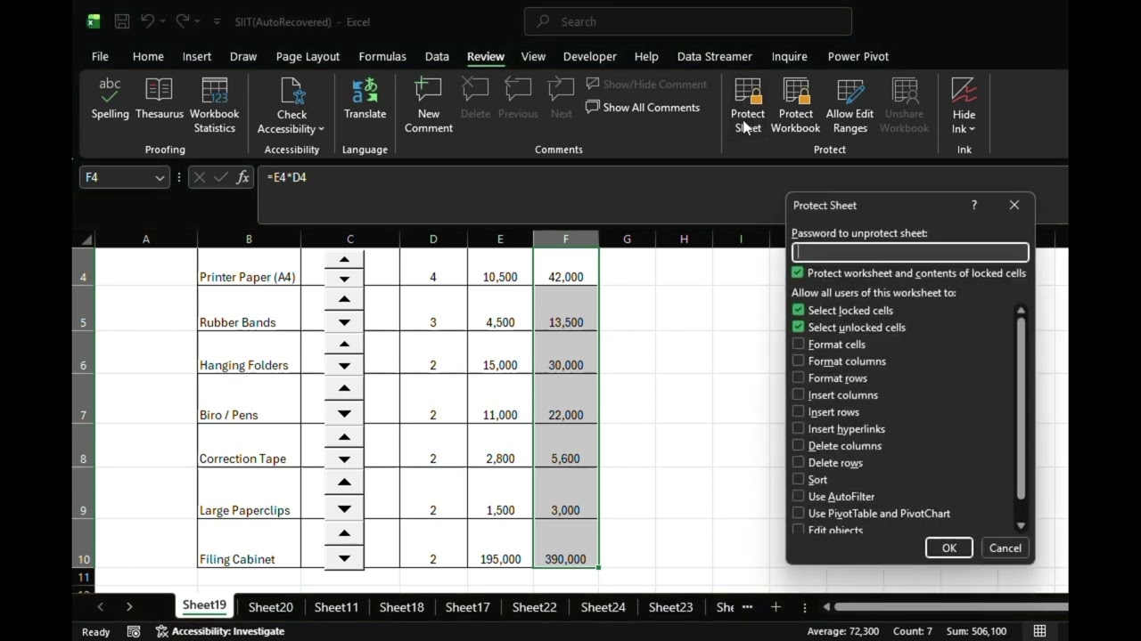How to Protect Your Excel Reports from Unauthorized Changes