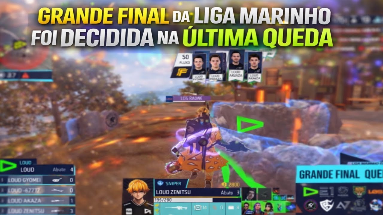 GRANDE FINAL DA LIGA MARINHO FOI DECIDIDA NA ULTIMA QUEDA ENTRE LOUD, LOS E RUSH 