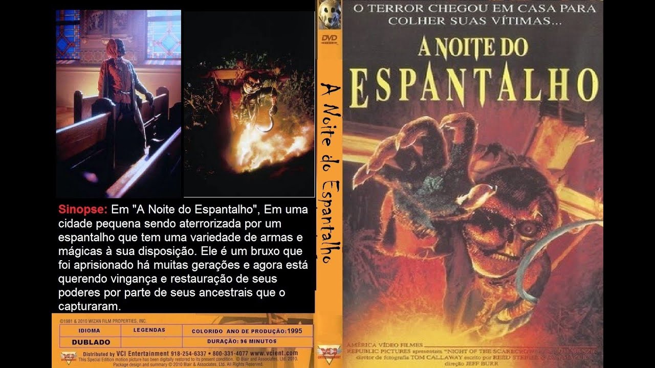 FILME A NOITE DO ESPANTALHO - DUBLADO (1995)