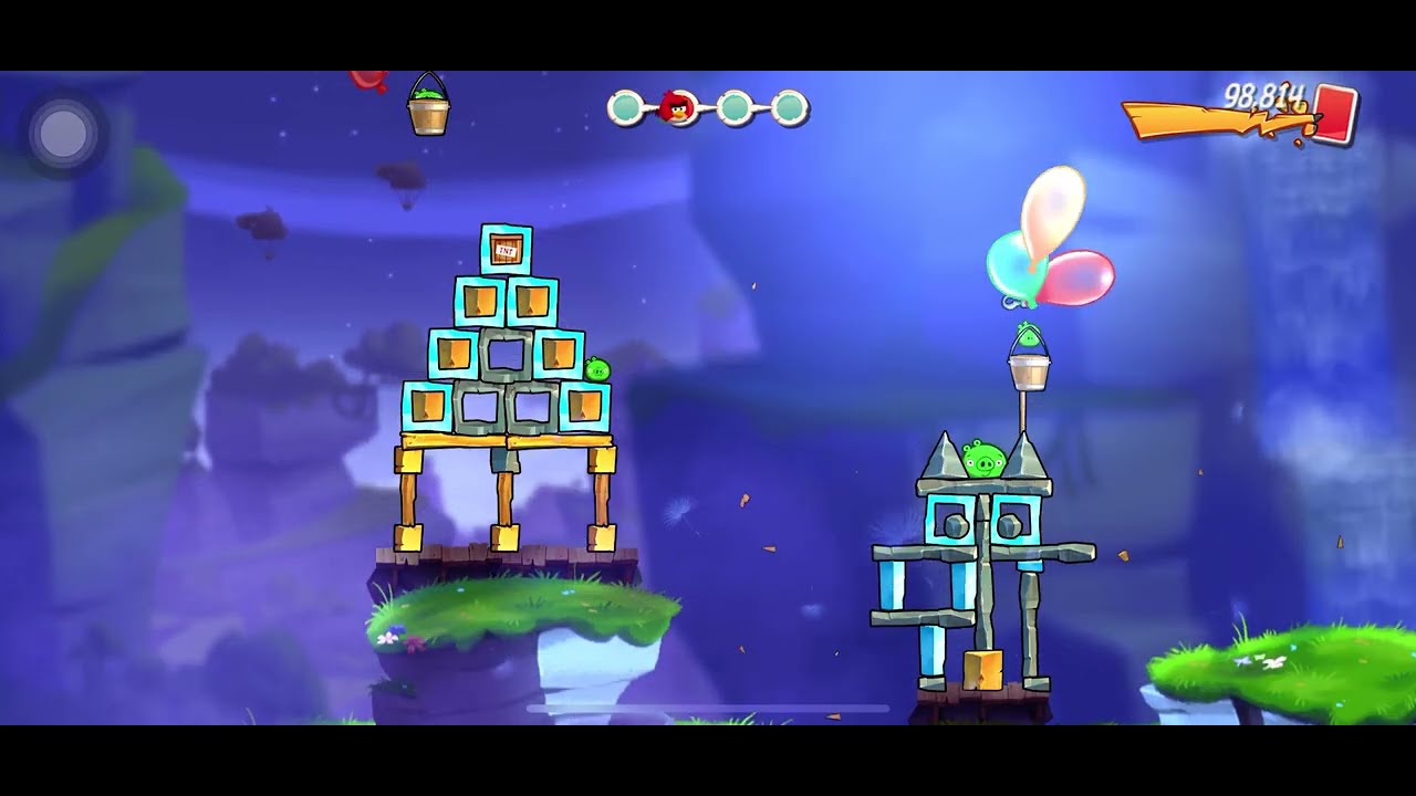AngryBirds2- Level 73 (still fail, keep trying)