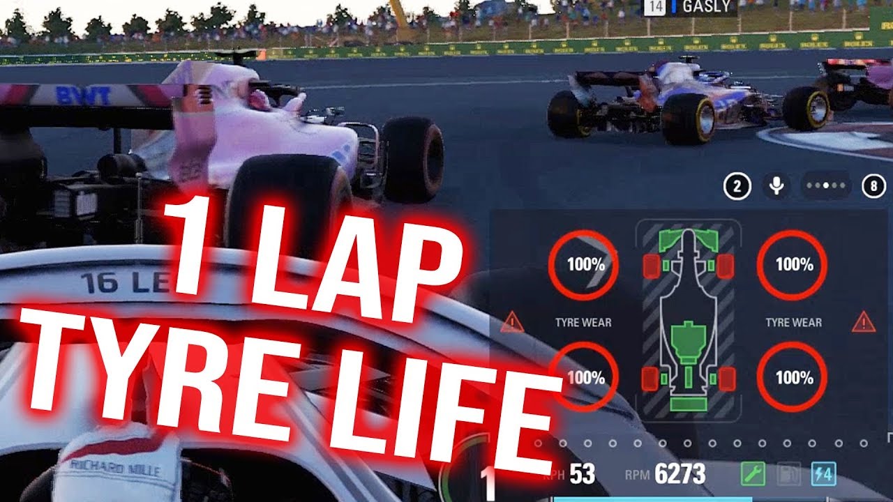 The Chinese Grand Prix, but the tyres *LITERALLY* last 1 lap