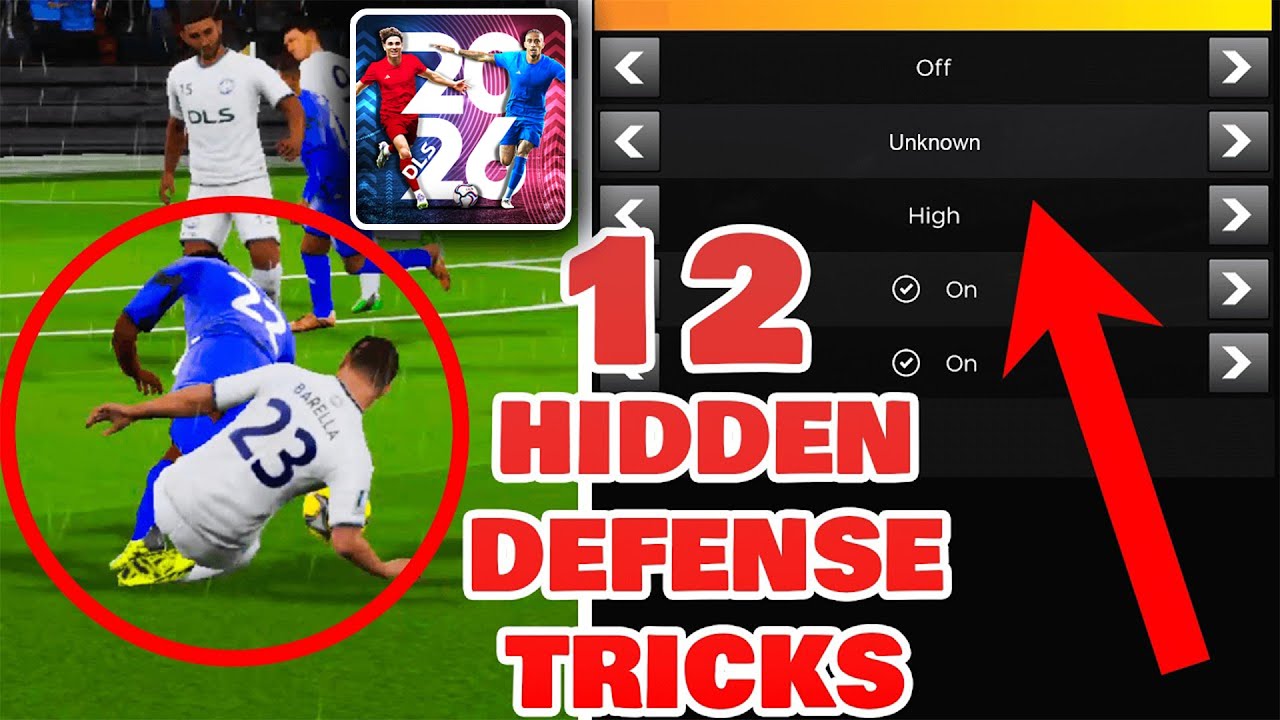 DLS26 Defending Tips 🔥12 Pro Tricks🔒 How To Defend in DLS 26 Defending Tutorial