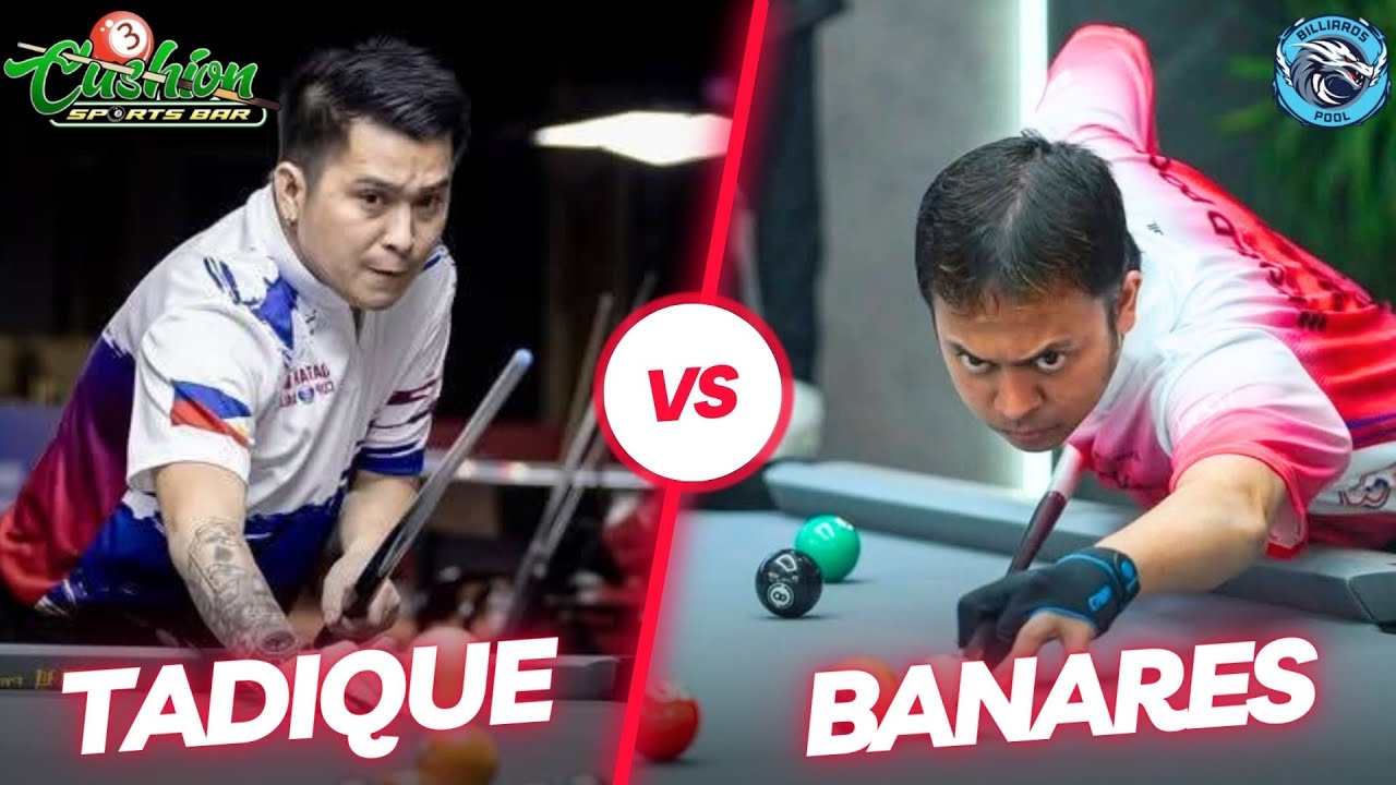 FULL MATCH |BILLIARDS | JERICO BANARES VS AISSIS TADIQUE (8,10) | RACE 18