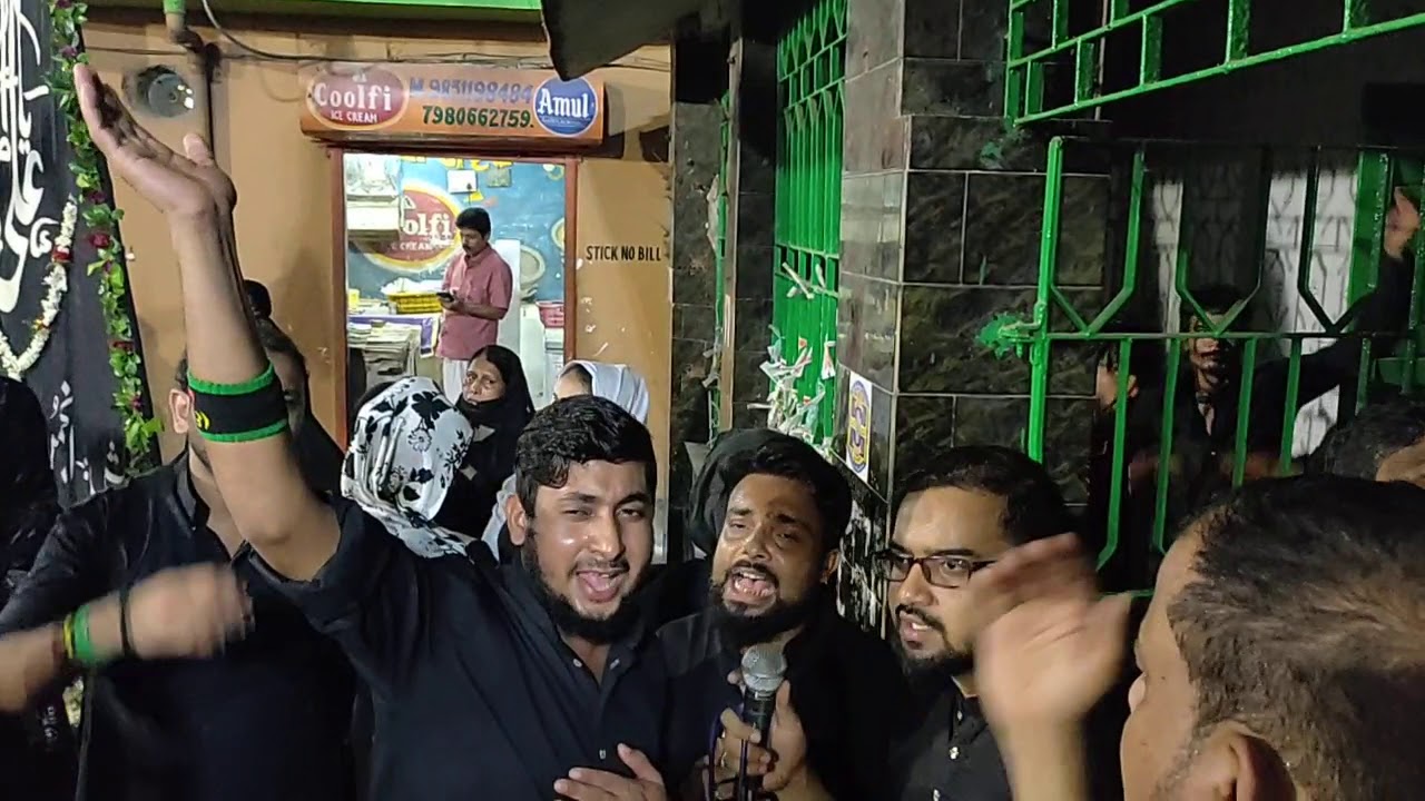 Juloos e Asgharia 2019 | Noha Ya Hussain Alvida  | Anjuman e Ghulaman e Masoomeen Kolkata Metiabruz