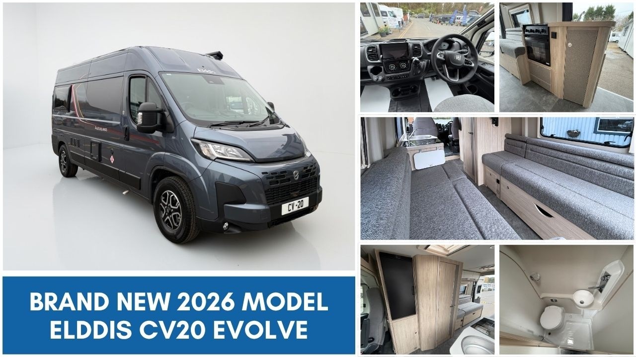 Brand New 2026 Model - Elddis Autoquest CV20 Evolve - Yorkshire Caravans & Motorhomes
