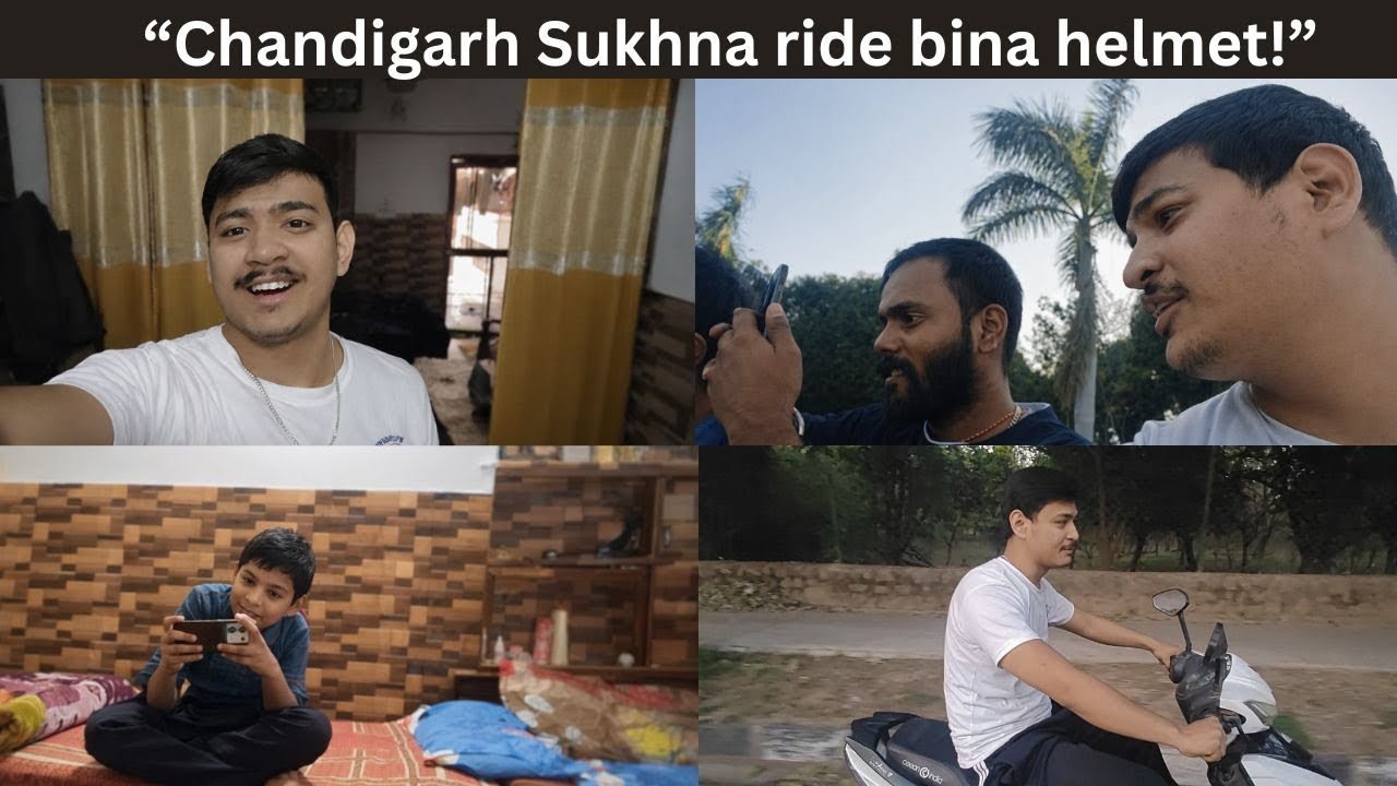 “Chandigarh Sukhna Lake Ride Bina Helmet 😳 Phir Jo Hua… Shock Ho Jaoge!”
