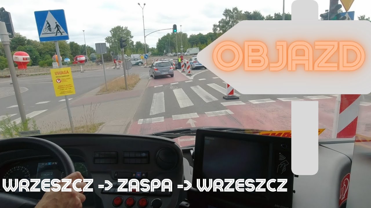 Gdańsk linia 124 - objazd Triathlon 2023