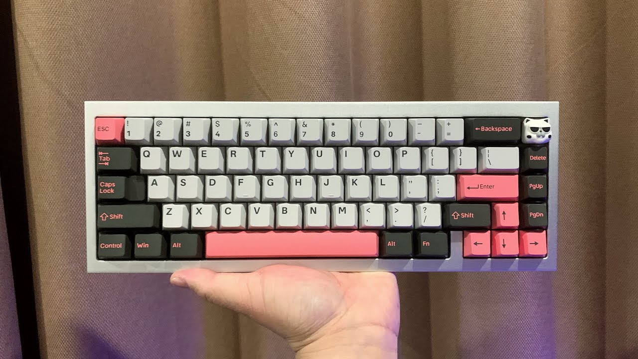 QK65 with Rouge switches sound test