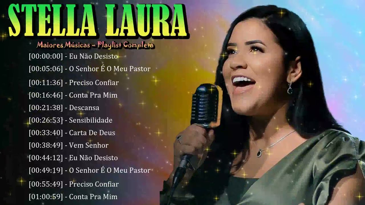 🪻 Stella Laura – Música de adoração que traz paz real 🙏