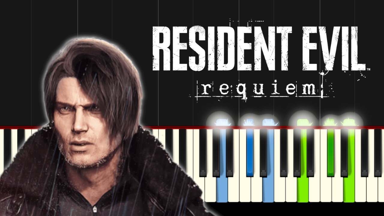 Resident Evil 9 Requiem – Through The Darkness | Piano Tutorial