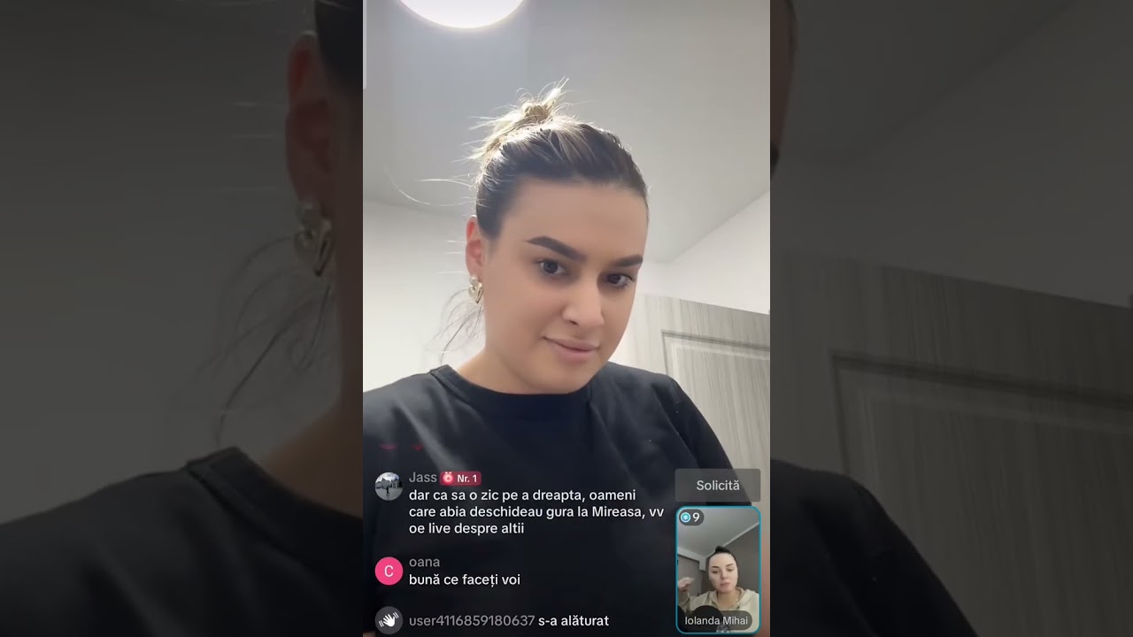 Denisa si Iolanda - la vorba - Iolanda doreste sa fie injurata de antifani in privat:))))