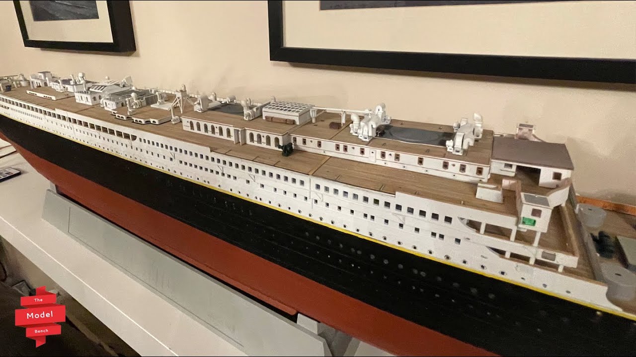 Trumpeter Titanic 1:200: Update #titanic #titanicmodel #modelbuilding