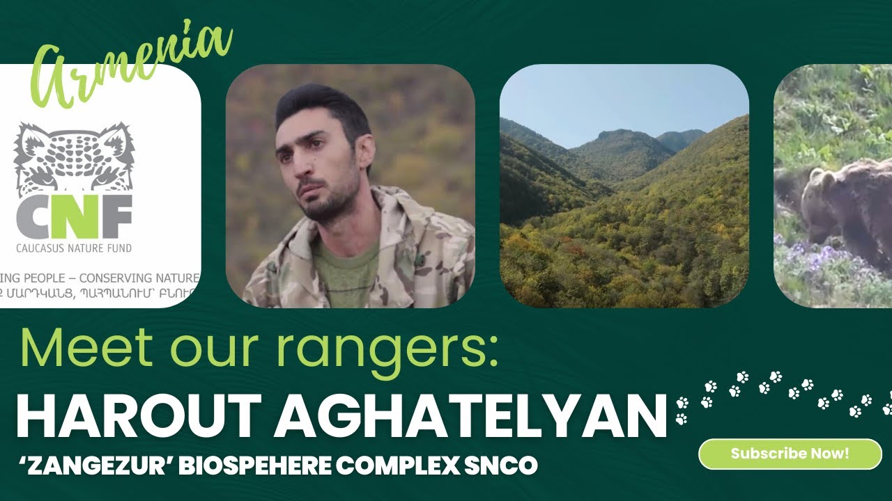 Meet our rangers: Harout Aghatelyan