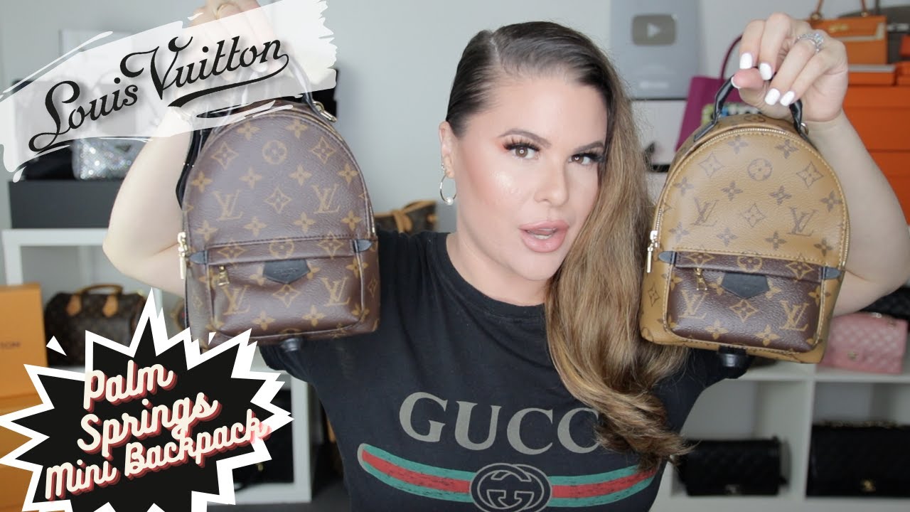 Louis Vuitton Palm Spring Mini Full REVIEW!! | Jerusha Couture