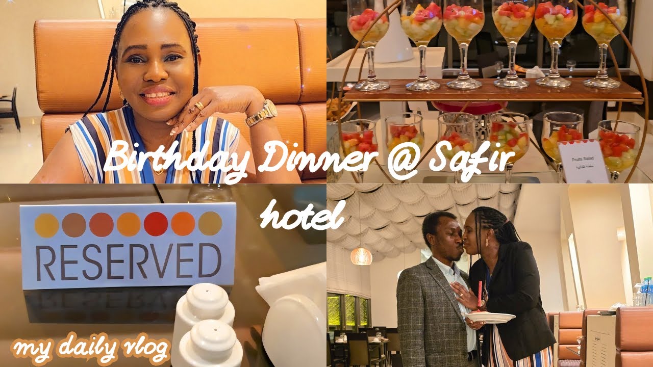 #vlog Safir Hotel Kuwait Buffet // Birthday Dinner Date vlog #kuwait