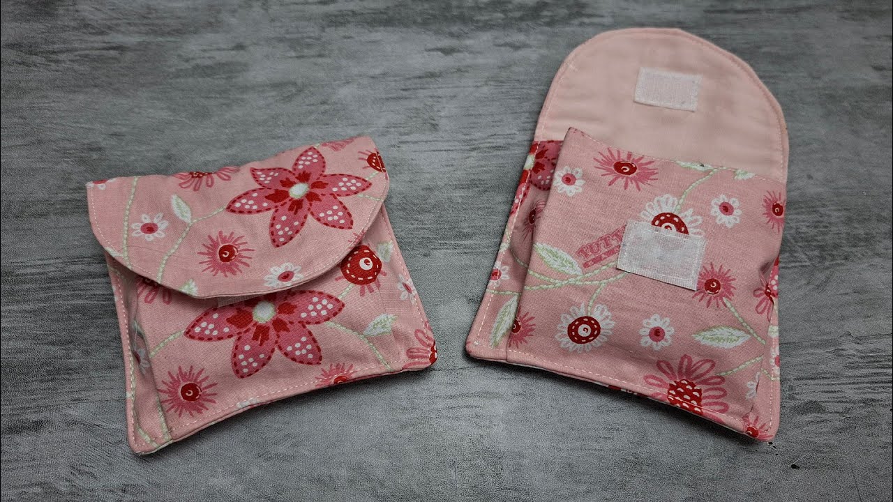 SANITARY PADS HOLDER - HOW TO MAKE, STEP BY STEP