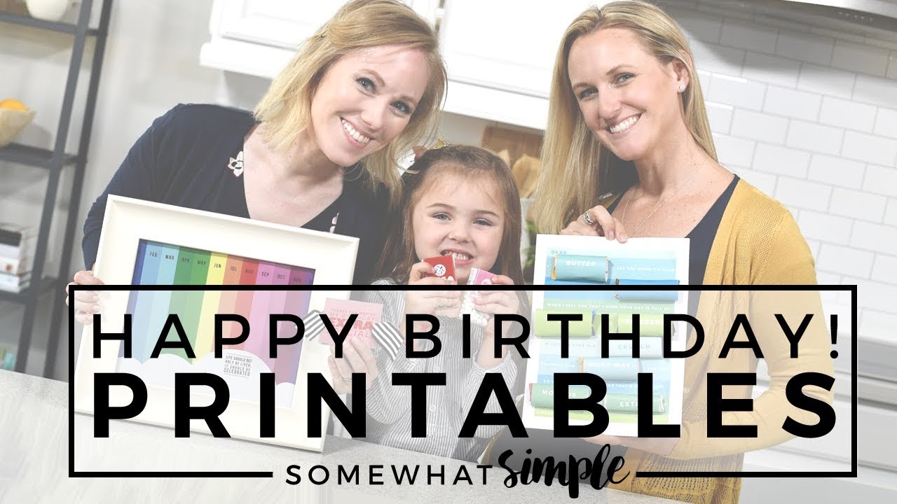Simple Birthday Ideas - Five of our Favorites!
