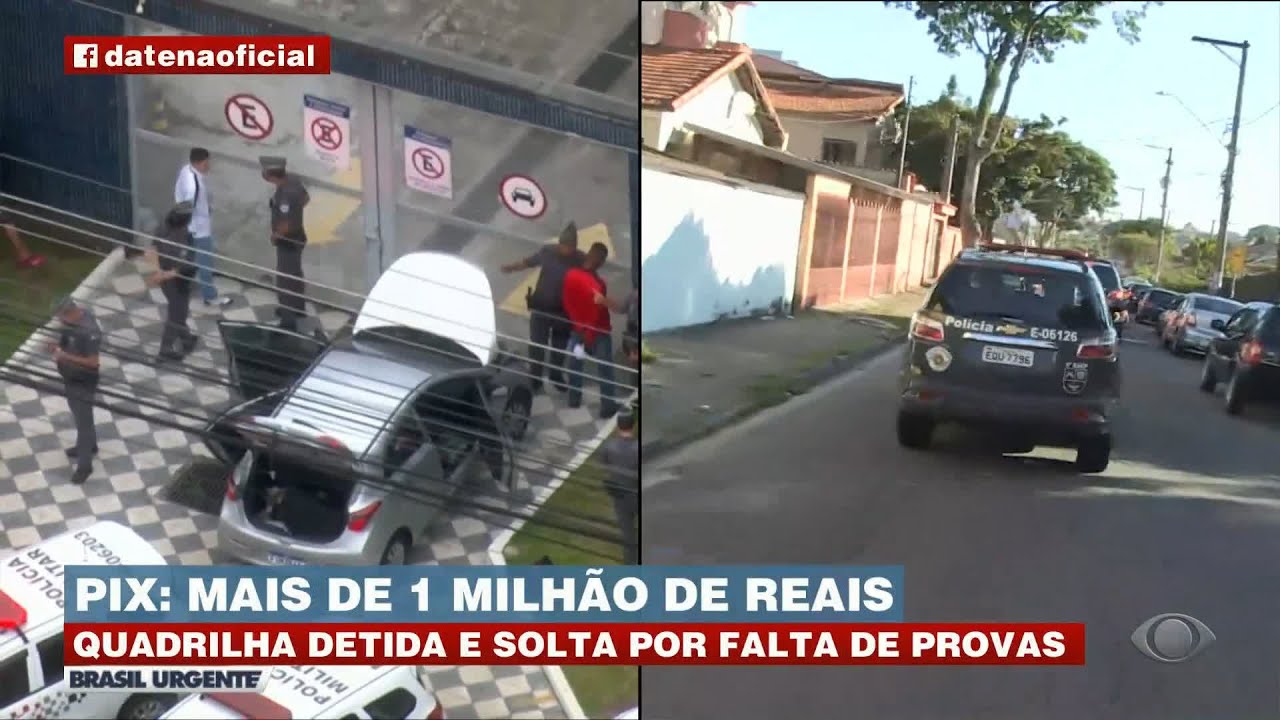 QUADRILHA DO PIX: BANDIDOS ROUBARAM MAIS DE UM MILHÃO DE REAIS