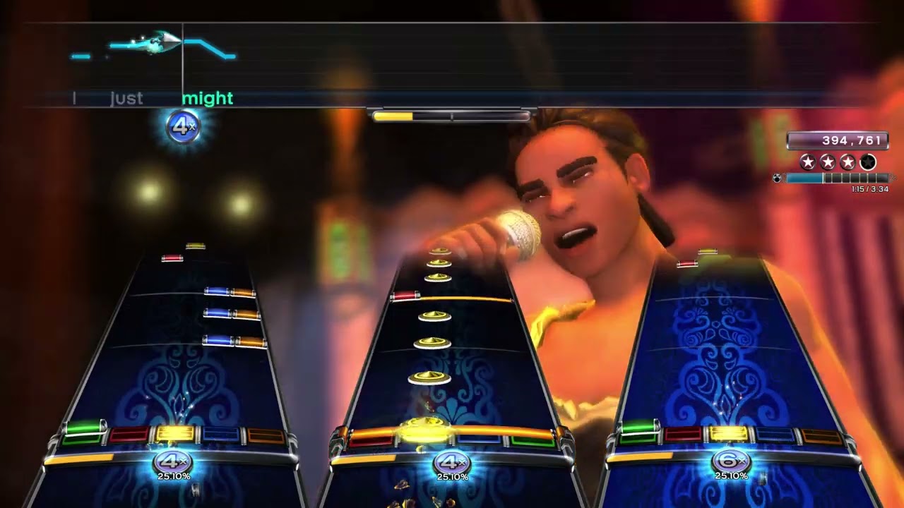 Bruno Mars - I Just Might - Rock Band 3 Custom Chart Preview (No Harmonies)