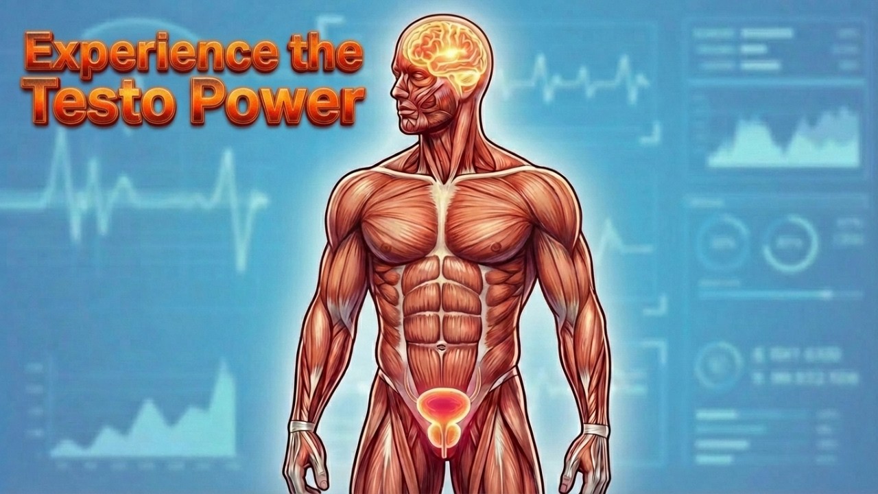 Testosterone Booster Music 🔥+ Powerful Healing Frequency for Prostate Health and Deep Sleep