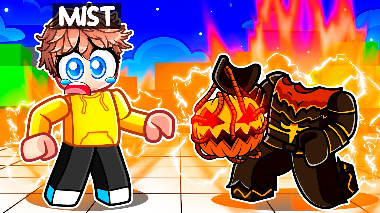 Adopting PUMPKIN KING MIST in Roblox Strongest Battlegrounds!