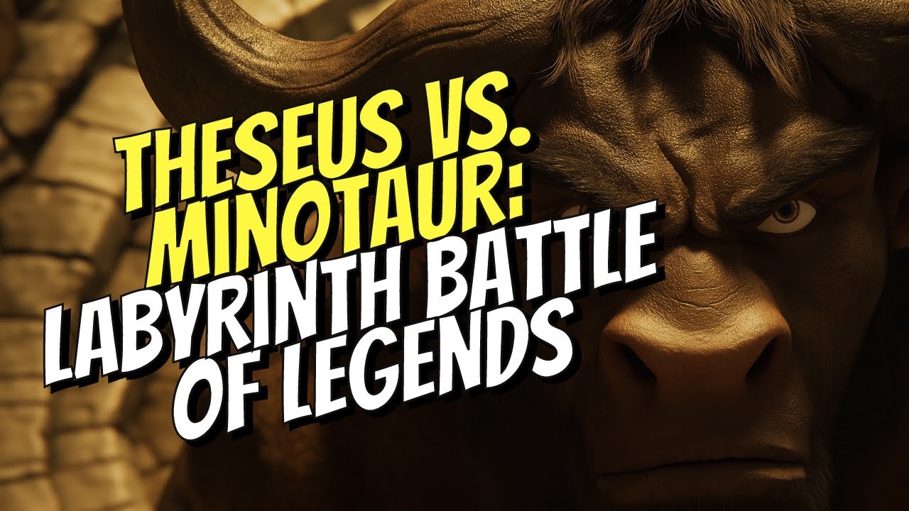 Theseus vs. Minotaur: Labyrinth Battle of Legends