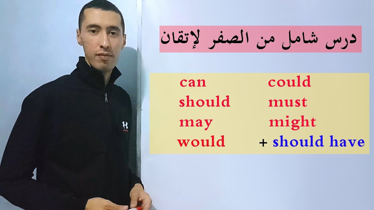 كورس شامل لتعلم الأفعال الناقصة Modal verbs في الانجليزية