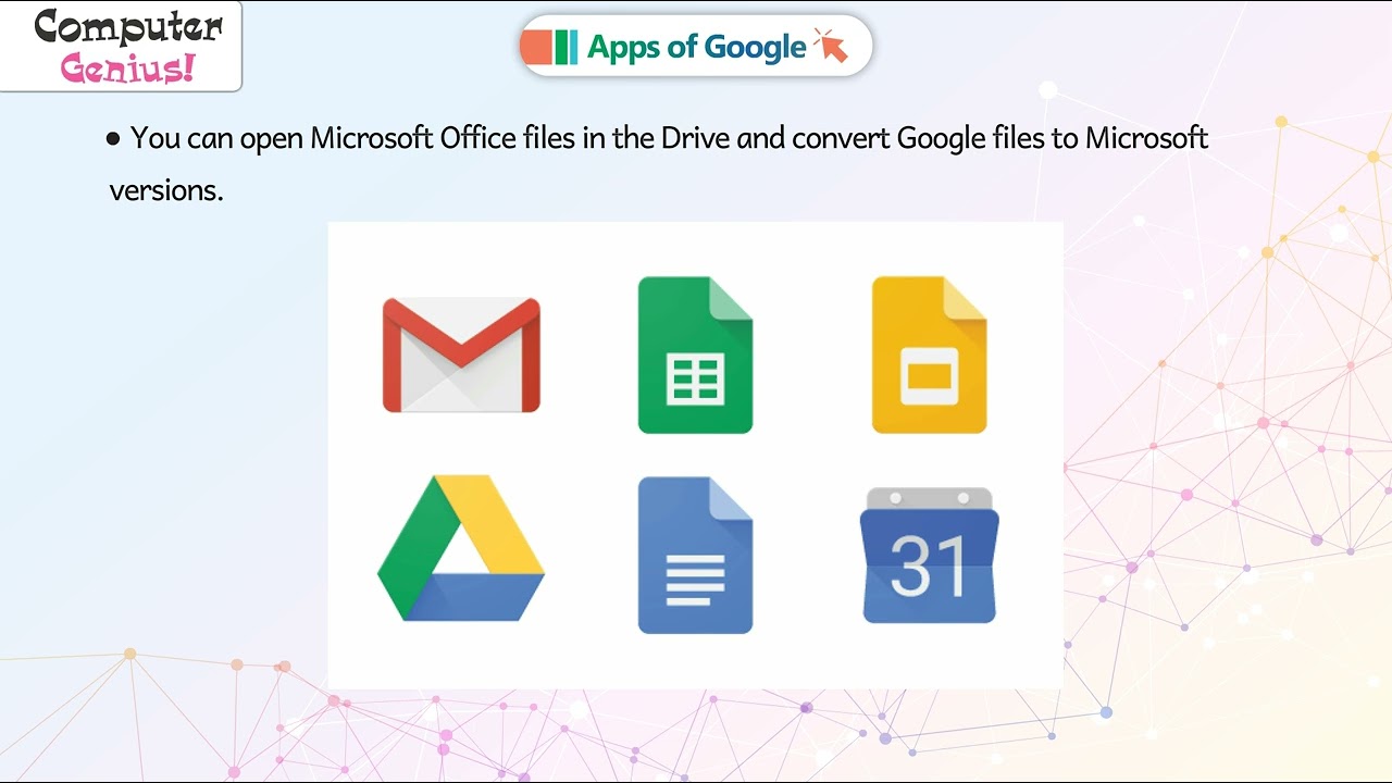 Apps of Google | 𝐂𝐡 01 |Computer Genius |𝐂𝐥𝐚𝐬𝐬 8