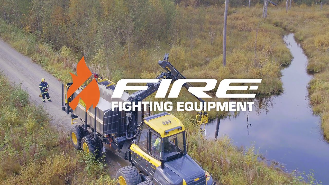 Ponsse Firefighting Equipment for Forwarders - interview