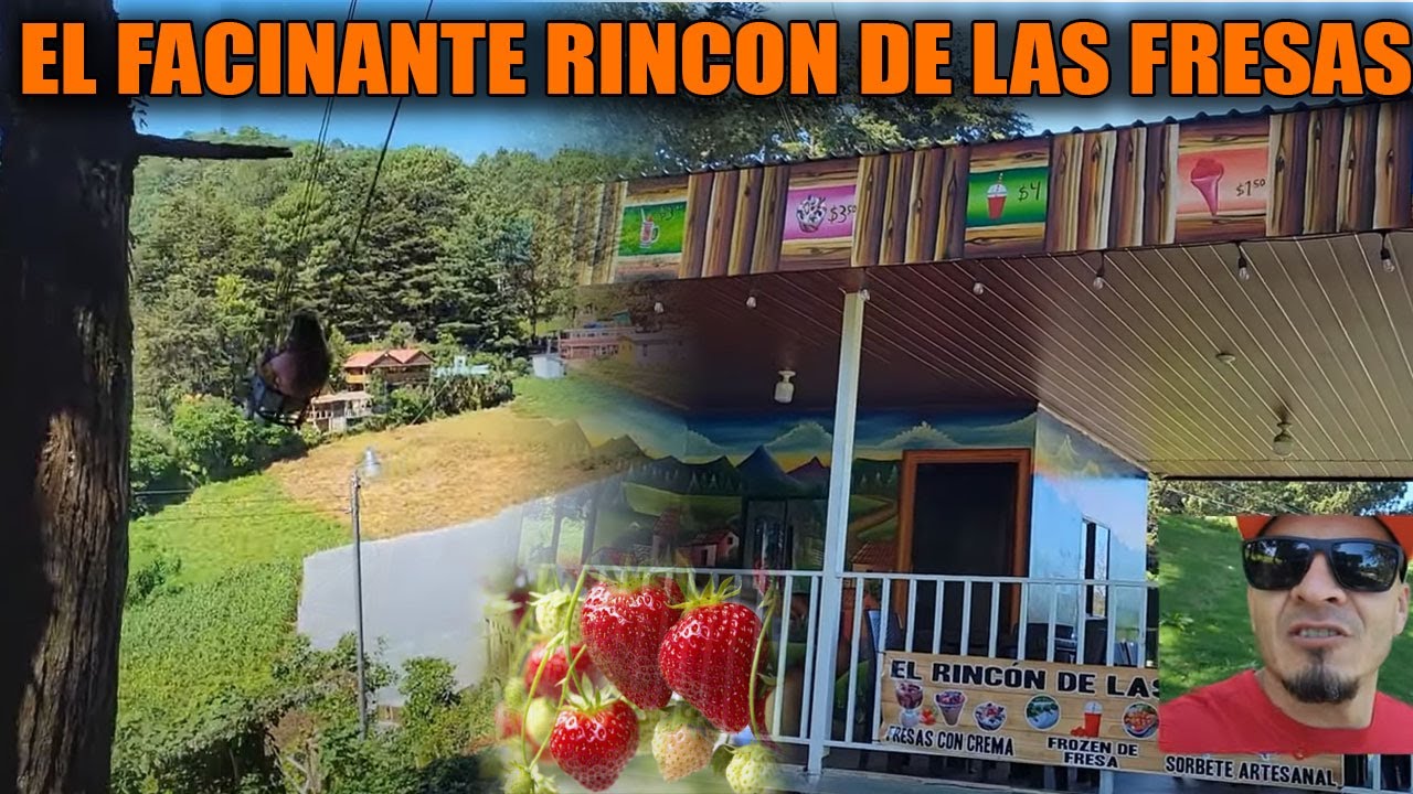 Visitamos el fascinante  Rincon de Las fresas en Rio Chiquito Chalatenango