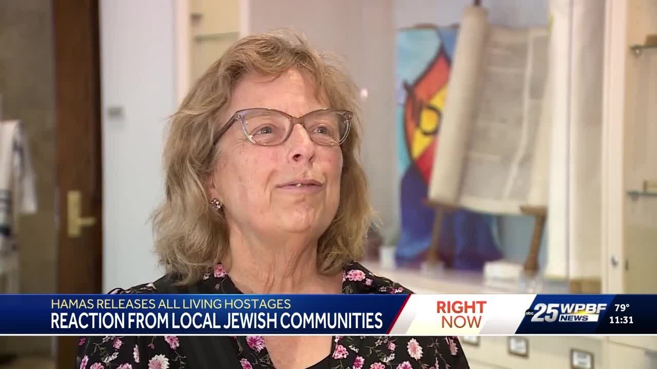Hostage release sparks return of Simchat Torah celebrations to Temple Beth Am in Jupiter