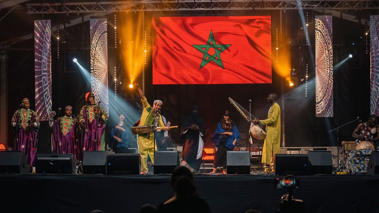 Kalimba Porject musical show at the 4th edition of World Folklore Days #marrakech