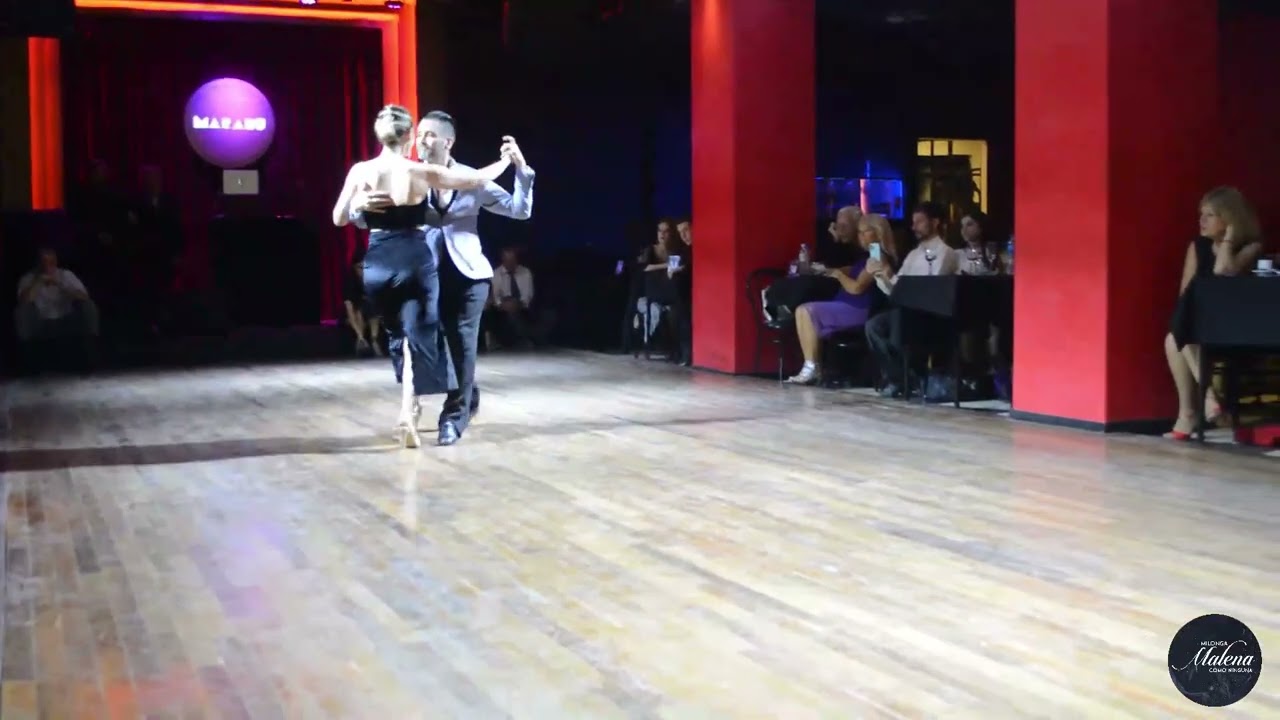 Jeannette Erazú & Leandro Capparelli en Milonga Malena 