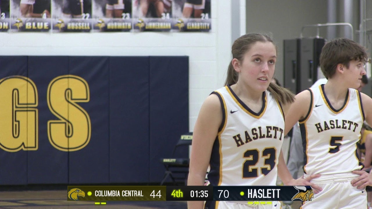 Haslett Varsity Girls Basketball vs Columbia Central - Feb. 24, 2026