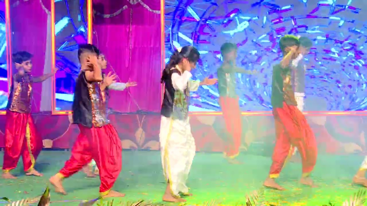 Kannada remix dance in chinnara sambrama @ SMS Public School.KB mutt. 