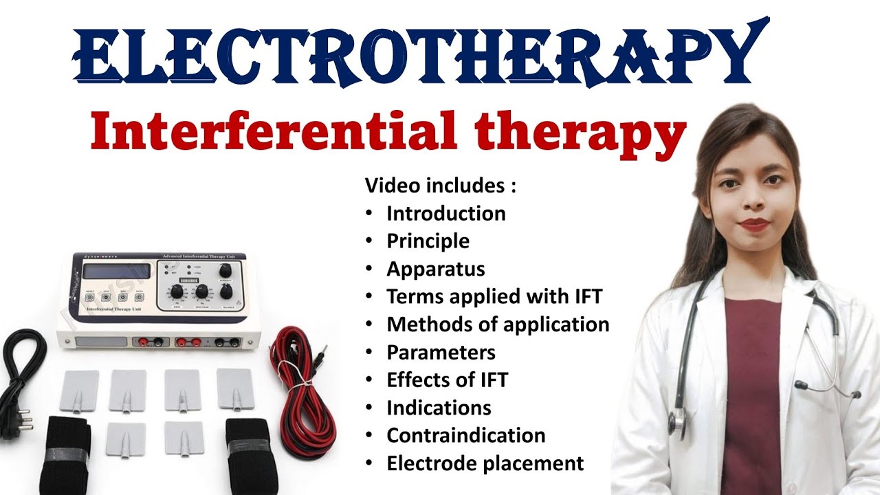 Interferential current therapy | IFT | principle |methods |parameters |indications |contraindication