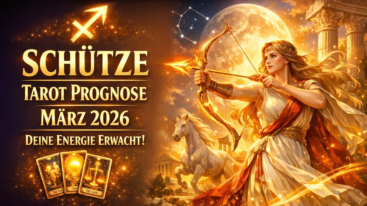 SCHÜTZE ♐ Tarot März 2026: Große Chancen & Neue Wege! ✨ TRIFFT EIN! 💯