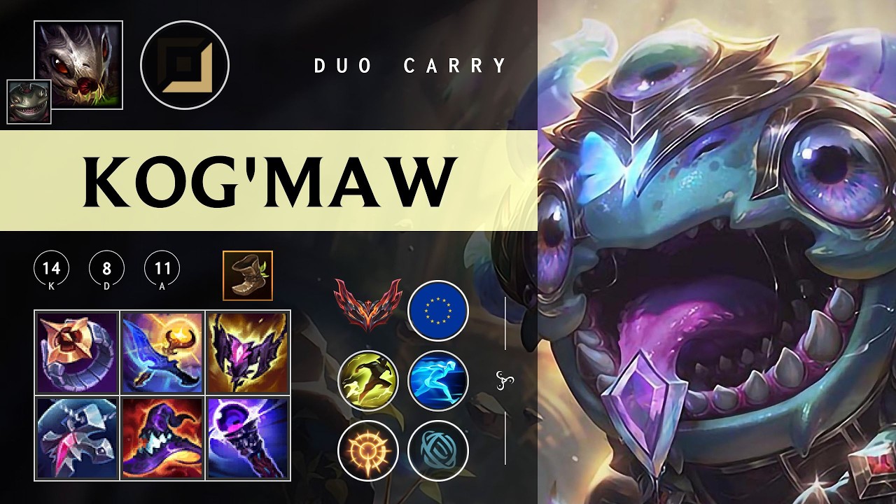 Kog'Maw ADC vs Smolder - EUW Grandmaster Patch 26.04