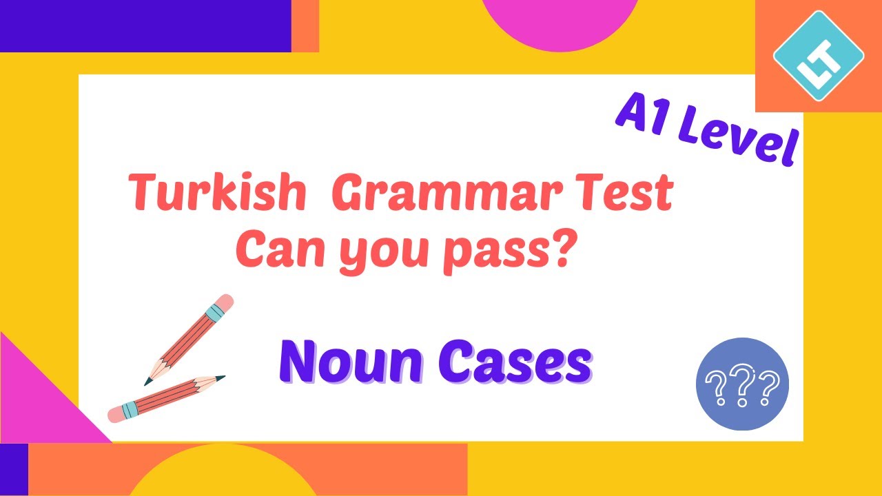 Can you past Turkish grammar test? //A1 Level // Test your Turkish skills