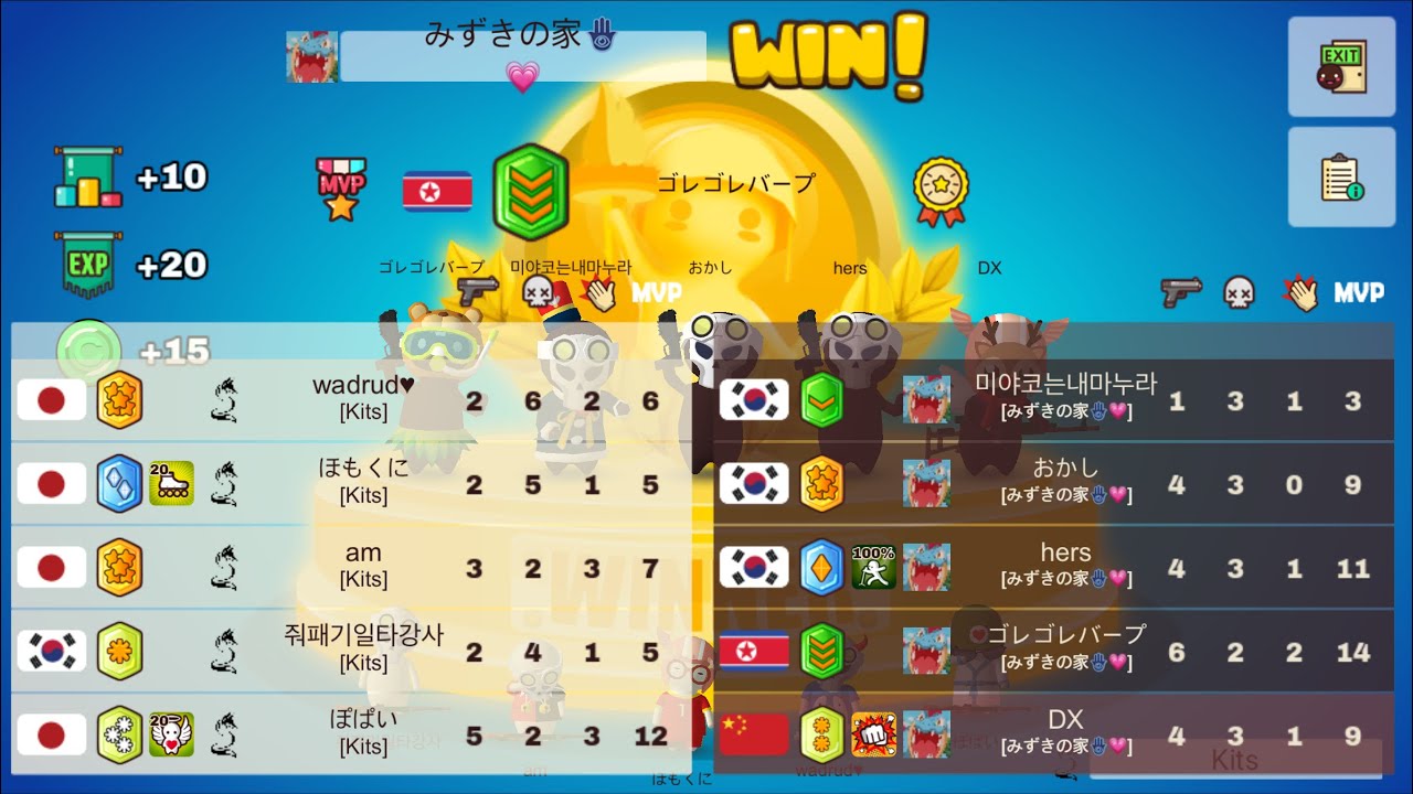 【Milkchoco】 みずきの家 vs Kits cw#9