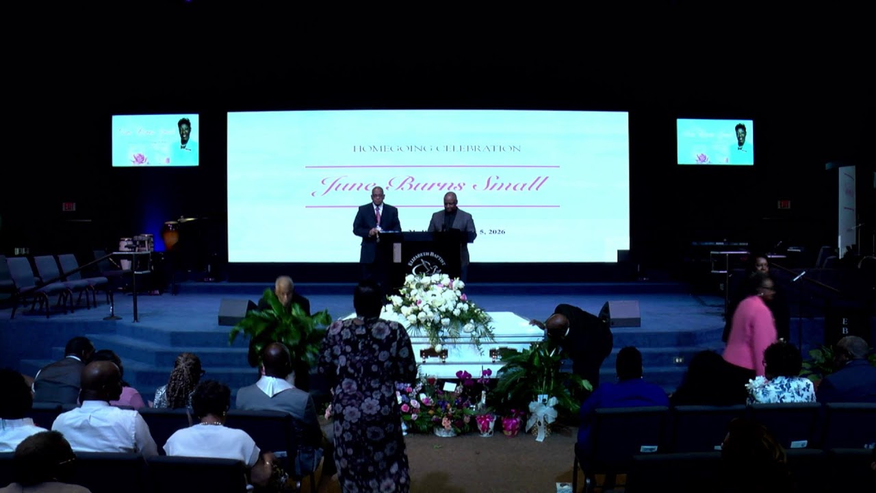 Homegoing Celebration for Mrs. June Burns Small