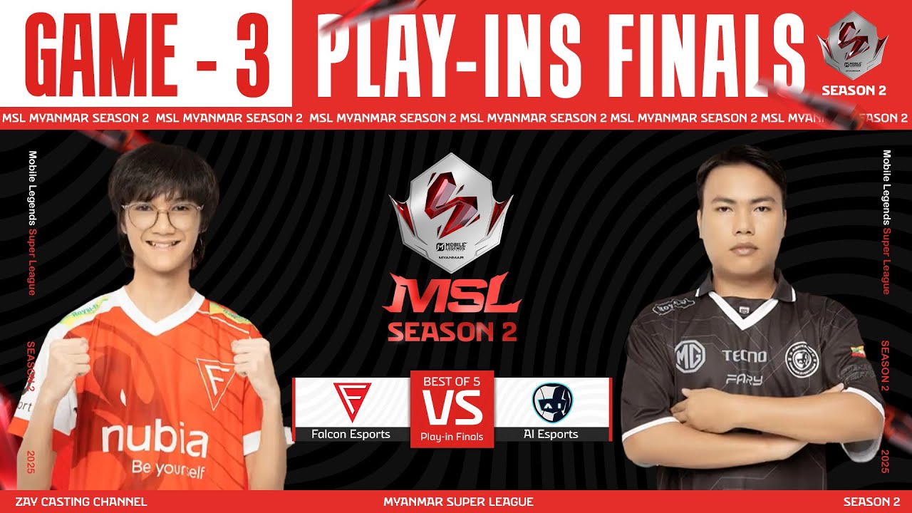 [Game - 3] Falcon Esports Vs AI Esports | MLBB Super League Season 2