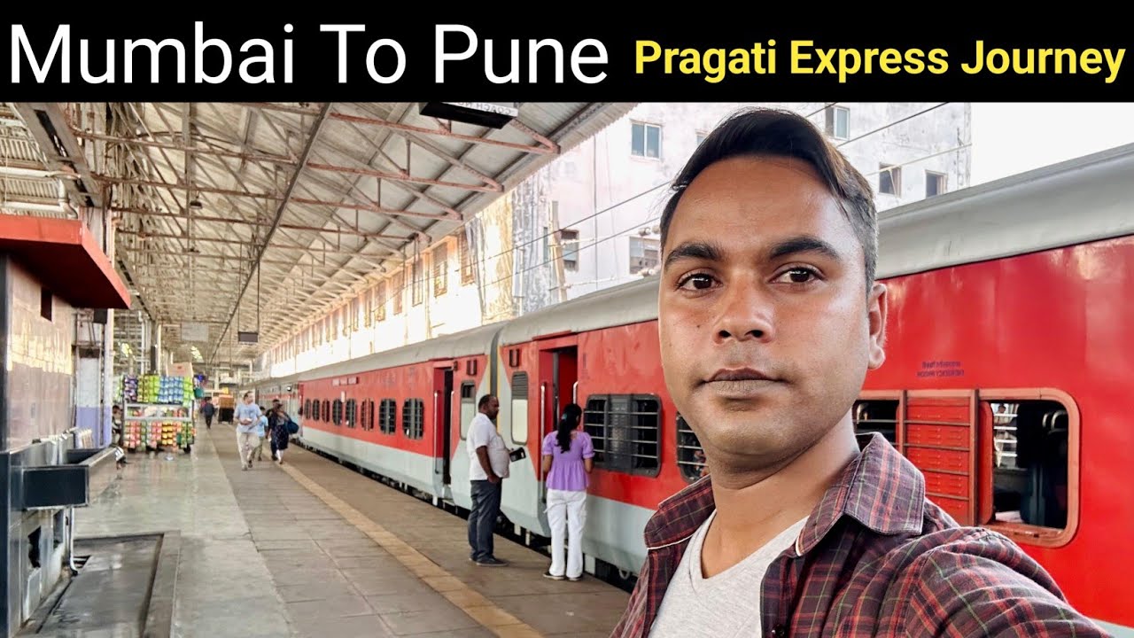 *बुरे फस गये आज तो* Mumbai-Pune Pragati Express Train Journey In General Coach