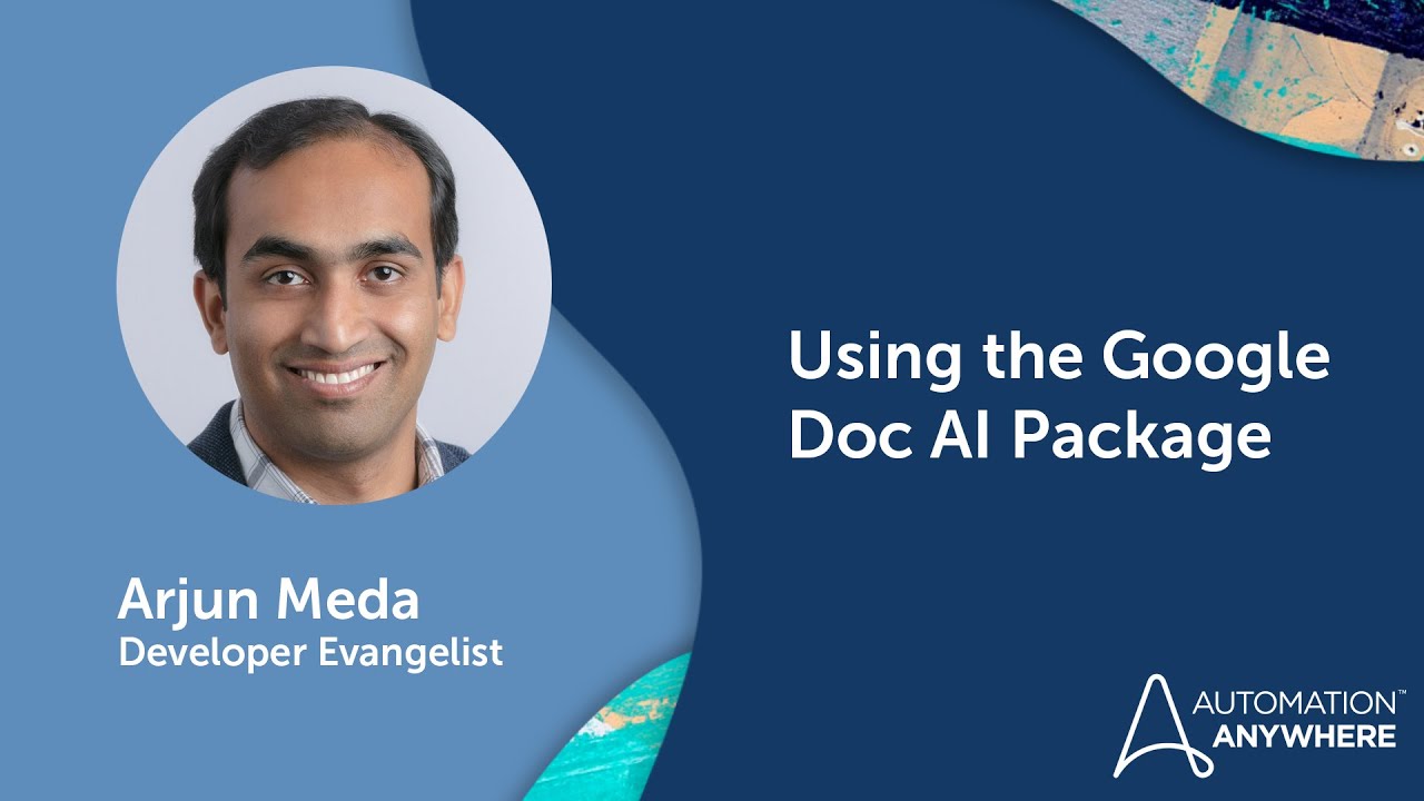 Using the Google Doc AI package | Automation 360