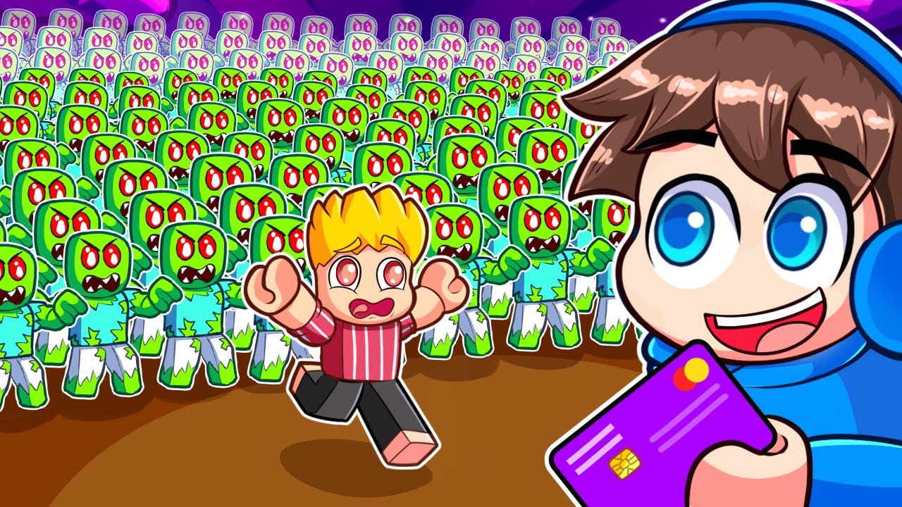 Utrácím 100,000 Kč za NEJVĚTŠÍ ZOMBIE ARMÁDU v Robloxu!